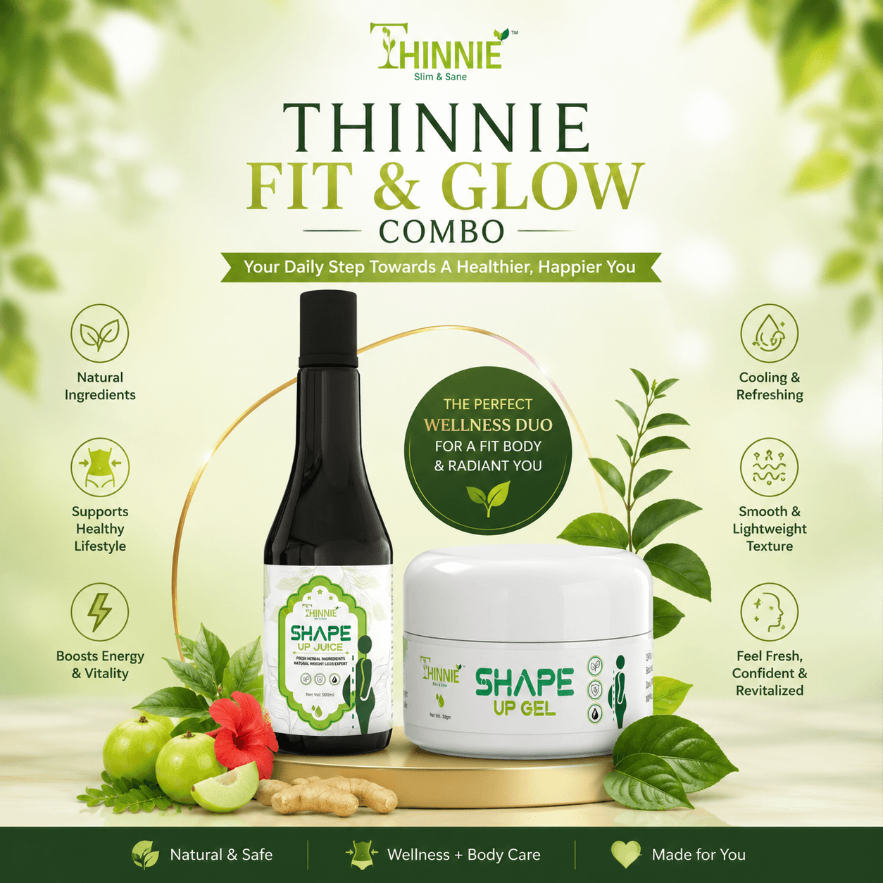 Thinnie Fit & Glow Combo